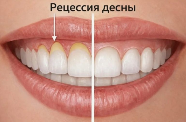 Опущение десны и подвижность зубов: способы остановить пародонтит и сохранить родную улыбку